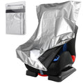 U0U Car Seat Sun Shade Cover,Baby Car Seat Heat Protector to Keep Toddler Seat at a Cool Temperature,Reflective Car Seat Covers Shield from Heat and UV Sunlight
