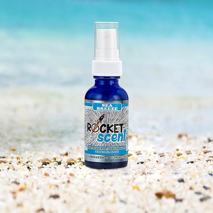 Rocket Scent - Oil Air Fresheners + Odor & Smoke Eliminator + Home, Car, Office, Bathroom Deodorizer (Crisp Scents)
