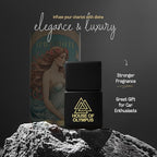 Aphrodite Hanging Car Air Freshener for Women, 100% Natural Essential Oils - 60 Days Lasting Car Scent by House of Olympus - Made in USA