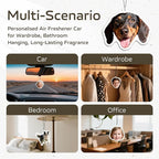 HINFKA 10-1000 Pcs Custom Air Fresheners with Picture – Personalized Double-Sided Car Freshener with Logo or Photo, Bulk Customized Gifts for Business Events and Branding (A09-Irregular, Personalized)