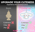 PumpCar 2 pieces cinammoroll double-sided hanging cartoon cherry-scented funny car air freshener Cool hanging for rearview mirror Car Interior Accessories Gifts