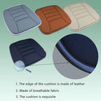 Car Seat Cushion Pad for Driving, Chair Cushion for Office/Truck with Memory Foam, Seat Cushion Comfortable and Durable Black