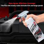 Black Restorer Trim Coating Spray - Advanced Ceramic Protection for Plastic, Rubber, Vinyl on Cars, Trucks, SUVs | Quick Spray, UV Shield, Restores & Protects, 16.9 fl oz