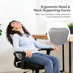 24'' Tall Back Support Pillow Fully Support Entire Back and Shoulder for Pain Relief and Comfort, Memory Foam Back Cushion for Back Rest, Ideal for Executive Office Chair, Computer & Gaming Chair