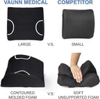 Vaunn Medical Lumbar Back Support Cushion Pillow