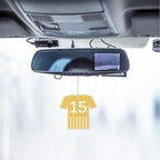 50 pcs Sublimation Ornaments Blank,Sublimation air fresheners Blanks,Sublimation Blanks Products DIY Air Freshener for Car and Home Hanging Decoration Sublimation car freshener Blanks