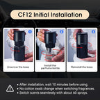 Ceeniu Car Air Fresheners - F26/F39 Dedicated Perfume Refill - 45ml - Can be Used for 2~6 Months - Made with Natural Plant Extracts - French Imported Fragrance - 17 Varied Scents Available