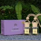 Hanging Car Air Freshener, Long Lasting Scent, Cute Air Fresheners for Women, 2 Pack Non-Toxic Essential Oil Diffuser, Made in USA