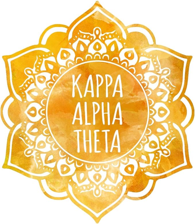 Sorority Shop - Kappa Alpha Theta - Mandala Air Freshener - 2/Pack