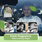 Custom Air Freshener for Car - Double Sided Photo Personalized Car Scents Air Freshener, Smell Air Fresheners With Picture for Wardrobe, Bathroom,Hanging Ornaments (Rectangle)