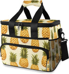 Cooler Bag Insulated Picnic Bag Large Lunch Box Reusable Tote Bag Soft Sided Portable Beach Cooler Grocery Camping