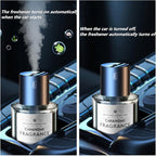 Smart Car Air Freshener - Automatic Spray, 5-Speed Adjustable Aromatherapy For Far (Jasmine)