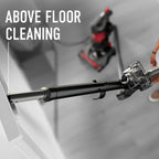 Hoover Rewind Pet Upright Bagless Vacuum Cleaner for Carpet and Hard Floors, Automatic Cord Rewind, Above Floor Cleaning Corded Vacuum Cleaners for Home Use, Gray