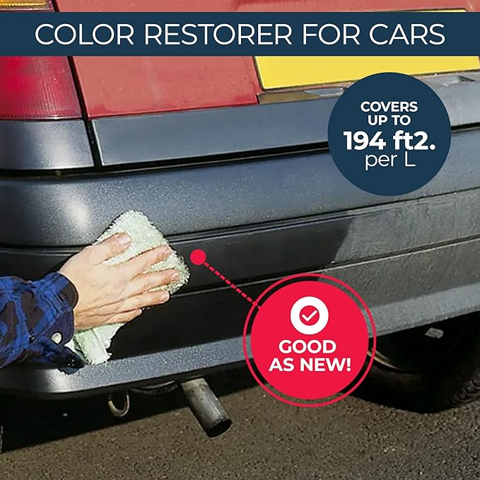 OWATROL Polytrol Plastic Restorer for Cars 34 Oz, Color Restorer, Car Bumpers, Chrome, Penetrating Oil for Multipurpose, Metals to Restore Faded Plastic and Surfaces