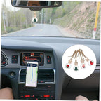 Mobestech 8 Pcs Car Aromatherapy Pendant Air Hanging Aromatherapy Cute Car Fresheners Hanging Empty Diffusers Cute Diffuser Christmas Decoration Glass