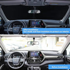 2025 Upgraded Windshield Sun Shade for Toyota 4Runner 2025 2024 2023 2022 2021-2010 Accessories Window Sunshade for SR5 Trail Limited, 5th Gen 4-Runner SUV Sun Visor Protector Heat Shield