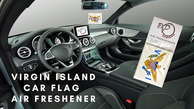 Virgin Islands Flag Air Freshener