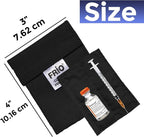 FRIO Cooling Wallet - Insulin Cooler for 45+ Hours of Stress Free On The Go - Black - Mini