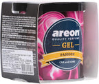 AREON GCK07 Car Perfume GEL Air Freshener Long Lasting Scent for Car or Home Odor Eliminator - PASSION