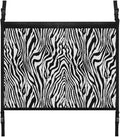 Car Roof Storage Bag Zebra Stripes Car Storage Bag Organizer Multi-Purpose Car Bag Storage Box Organizer Pouch Pocket Large Capacity Storage for Small Items