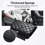 Autorder Center Console Cover for 2011-2019 2020 2021 Jeep Grand Cherokee Accessories Armrest Cover Anti-Scratch Middle Console Pad Leather Armrest Protector
