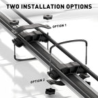 WILDROAD Car Roof Platform, Universal Roof Flat Rack 48" x 47" x 1.3" Heavy Duty Roof Rack Platform with Super Duty Bungee Cargo Net, Ratchet Straps and Anti-Rust Sealant Fits for SUV Truck Cars