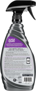 Turtle Wax X Mister Cartoon 54255 LVP- Leather, Vinyl, Plastic Cleaner and Protectant, 1-Step Solution Cleans, Protects and Conditions, UV Protection, for Cars, Trucks, RV's and Motorcycles, 16 oz.