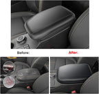 SXCY for 2024 2025 2026 Ford Ranger Armrest Cover (w/Privacy Storage) for 2024 2025 2026 Ford Ranger XL/XLT/Lariat/Raptor Accessories 2025 2026 Ranger Center Console Cover Silicone Full Cover