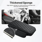 Autorder Center Console Cover for 2021-2025 2026 Kia Sorento Accessories Armrest Cushion Cover Nappa Leather Middle Console Covers Sorento Console Cushion Pad Anti-Scratch