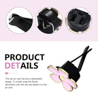 6 PCS Daisy Car Air Vent Clips, Flower Fresh Style Air Conditioning Diffuser, Alloy Anti-rust Straight Outlet Ornament, Dashboard Decoration Accessory for Most Cars (Multicolored)