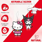 Hello Kitty Air Freshener | Cinnamoroll, Kuromi, & Kawaii Kitty Air Freshner | Car & Home Use | Strawberry Scented | 3-Pack | Officially Licensed