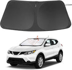Windshield Sun Shade Custom Fit for 2017-2024 Nissan Rogue Sport (Not for Rogue) Accessories Foldable Sunshade Sun Blocker Protect Car from Sun Rays & Heat Damage Keep Car Cooler
