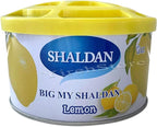 Air Freshener 1-Can Big My Shaldan Lemon Scent Gel, Strong Strength Freshener for Large Cars