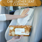 Air Jungles Car Interior Cleaning Wipes Set 210 Count, XL 8" x 10" Wipe for Car Leather Seat, Windshield Window Mirror Cleaning, Steering Wheel & Vinyl Cleaning, Multi-Purpose Wipes