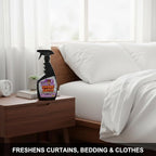 Smoke Eater Odor Eliminator Spray, Lavender, 22 oz — Breaks Down Smoke Odor at the Molecular Level — Works on Fabric, Cars, Furniture — Made in USA