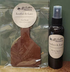 McIntire Saddlery Ear Tag Car Air Freshener and Room Spray - Leather & Lace