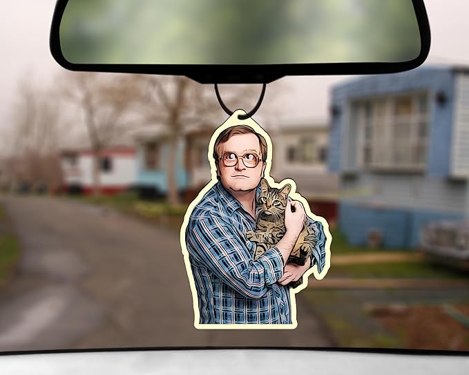 Trailer Park Boys Air Freshener - Bubbles Funny Hanging Car Air Freshener - Funny Car Accessories for Men & Women