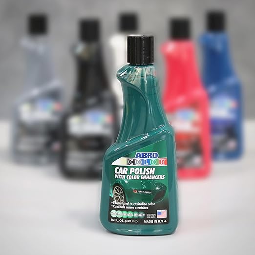 ABRO Green Car Polish: Scratch Remover for Vehicles and Paint Scratch Repair Restorer Wax, Polishing Compound for Car Detailing, Paint Scratch Repair for Vehicles, Scratch Remover 16oz.