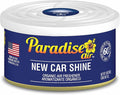 2 Pc Paradise Organic Air Freshener New Car Shine Scent Fiber Can Home Car Aroma