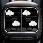 4 Pcs Cloud Air Vent Clips, Cute Cloud Car Air Fresheners Vents Clips Funny Automobile Diffuser Vent Clips Car Interior Decor Charm Cute Automobile Accessories Decoration for Women
