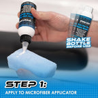 Solution Finish - Over The Top Plastic Sealer - Use for Car and Truck Detailing, Long Term Protectant for Plastic Trim, UV Resistant (4oz)