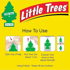 LITTLE TREES Car Air Freshener | X-tra Strength | Hanging Paper Tree for Home or Car | New Car Scent | 3 Pack