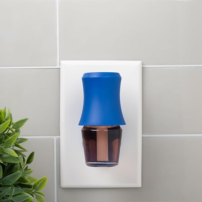 Scentsationals Plug-in Air Freshener Unit 2 Pack - Swivel Plug Fragrance Oil Diffuser for Long-Lasting Home Fragrance, Compatible with ScentSationals Refills - Lapis Blue