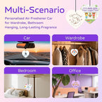 HINFKA 10-1000 Pcs Custom Air Fresheners with Picture – Personalized Double-Sided Photo or Logo Bulk Air Freshener, Customized Gifts for Corporate and Business Branding