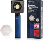 NextLED NT-V3505 Rechargeable Ceramic Coating Light, 1000 LM, CRI 95+, w/Detachable Light Diffuser, for Auto Detailing, Optimal Ceramic Car Coating, Paint correction Kit, Color Matching Tool