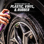 Slick Products Shine & Protectant Spray 17.35 FL OZ. - High Gloss Clear Coating Renew Vinyl, Plastic, Rubber, Trim, Tire, Car, Truck, Motorcycle, Dirt Bike (12-Pack)
