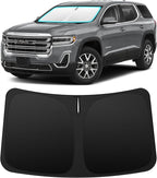 INSAUTO Custom Fit Windshield Sun Shade Accessories for GMC Acadia 2017-2023, Foldable Front Window Sunshade, UV & Heat Reflector, Keeps Interior Cool, Includes Storage Bag