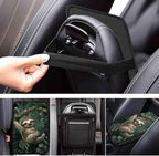 Dreaweet Car Armrest Cover Pad Car Center Console Cover Cute Sloth Car Accessories for Women Girly,Universal Armrest Cover for Car Truck SUV Sedan