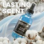 LANE’S Premium Car Air Freshener "Clean Cotton" - 4oz Oil-Based, Long-Lasting Auto Scent Spray - Food, Pet, Odor Smell Deodorizer for Cars, Trucks, SUVs' Interior Leather, Carpet, Upholstery