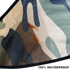 Car Seat Covers 1 Pack Waterproof Towel Car Seat Cover Universal Fit for Most Trucks SUV Fitness Athletes Pets Gym and Water Sport，Camouflage